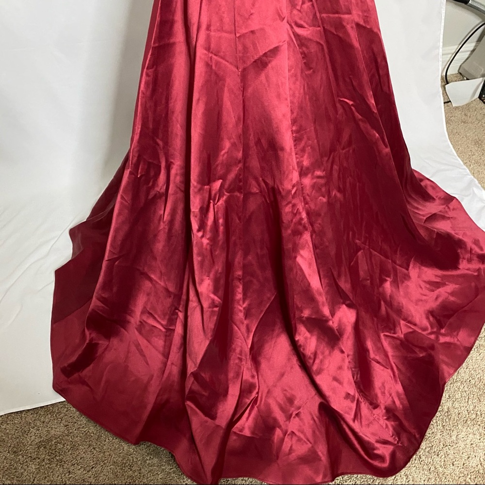 Mac Duggal Red Ball Gown - Picture 5 of 9